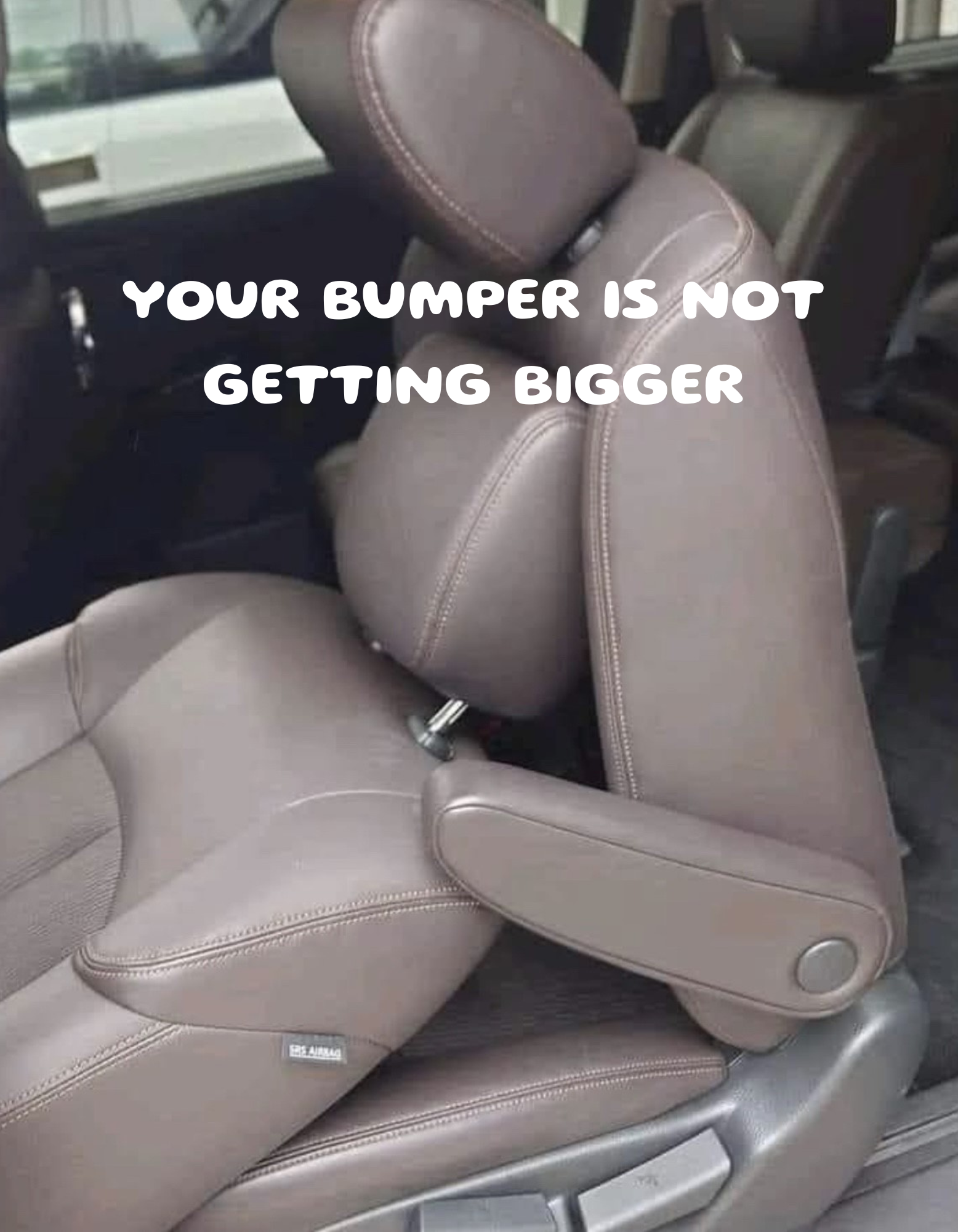 Your Bumper is Not Getting Bigger