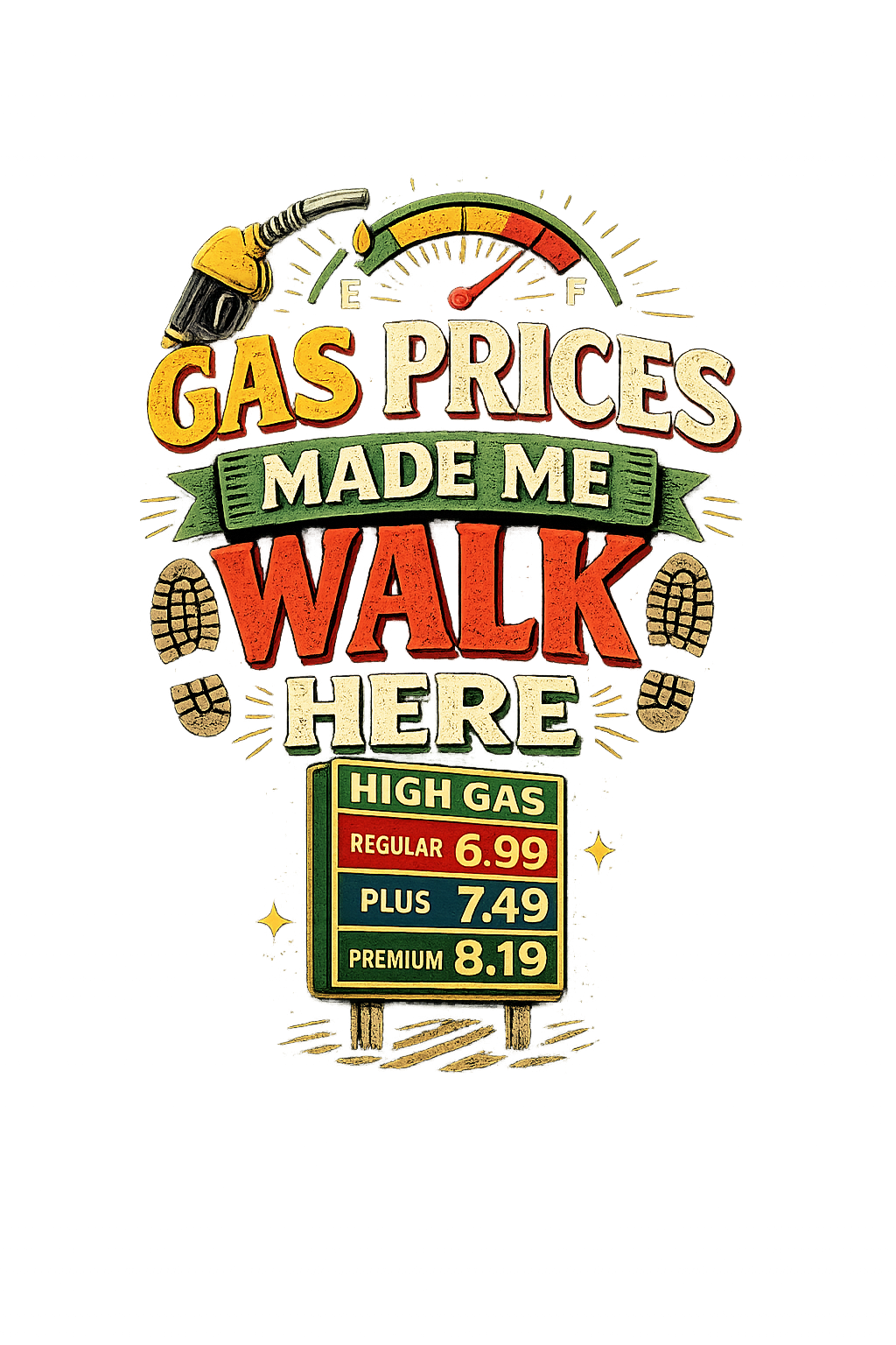Gas Prices Made Me Walk