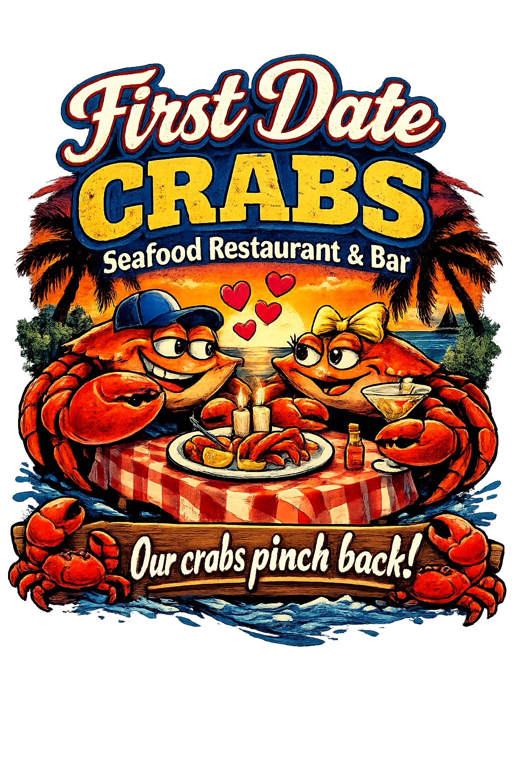 Crab Shack T‑Shirt