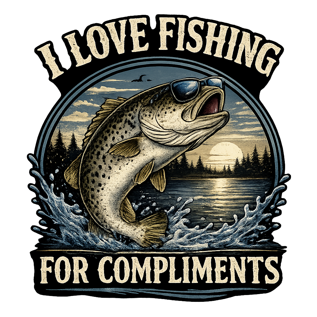 "I Love Fishing... For Compliments"