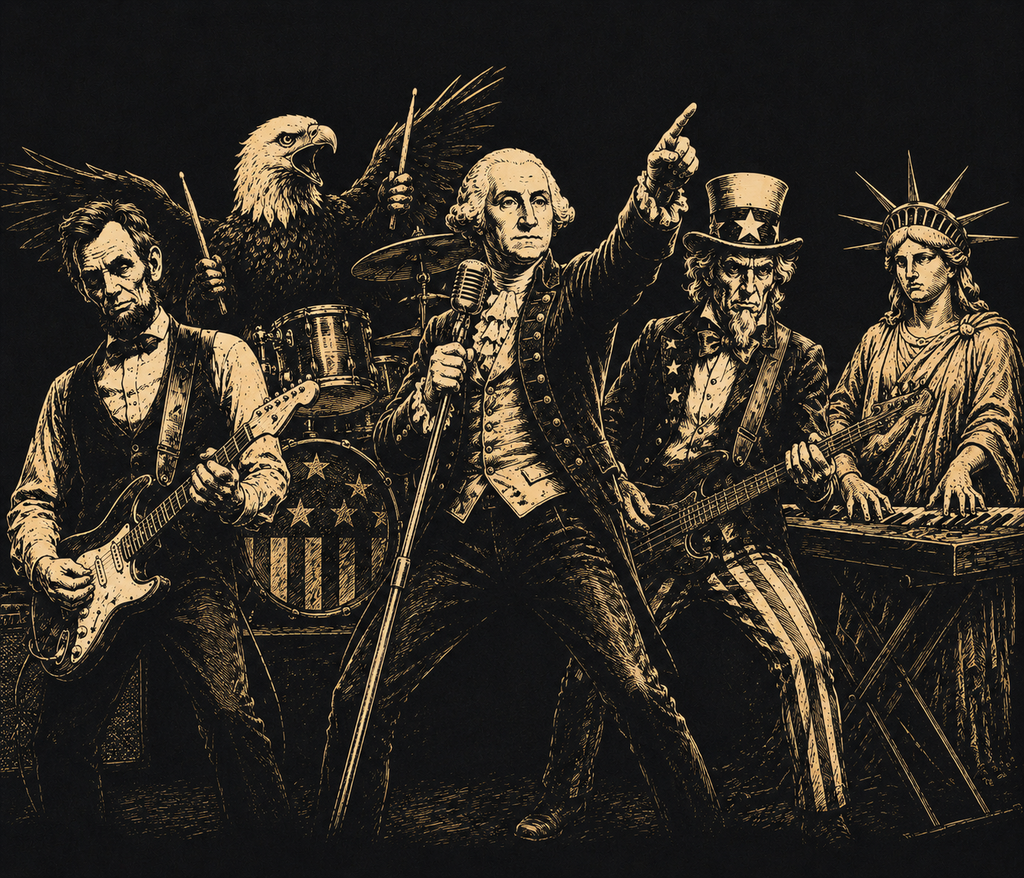 American Vintage Rock Band Tee